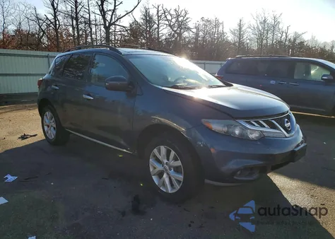 2012 Nissan Murano S из США, поврежденный, VIN JN8AZ1MW2CW240185